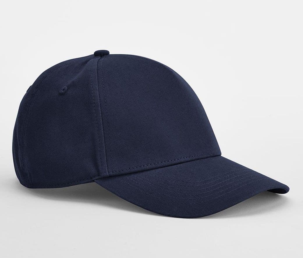 Casquette 5 panneaux en coton organique FRENCH NAVY