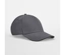 BEECHFIELD Casquette en coton organique avec liseré GRAPHITE GREY/BLACK