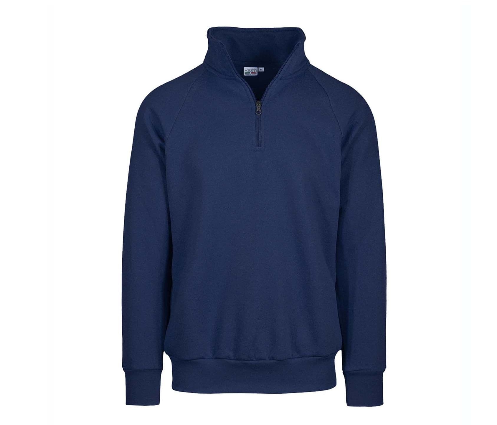 Sweat col zippé BLUE