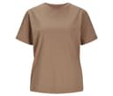 JACK&JONES // PRODUKT Tee-shirt en coton organique femme WARM TAUPE SAND