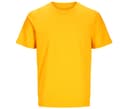 JACK&JONES // PRODUKT Tee-shirt unisexe en coton organique SPECTRA YELLOW