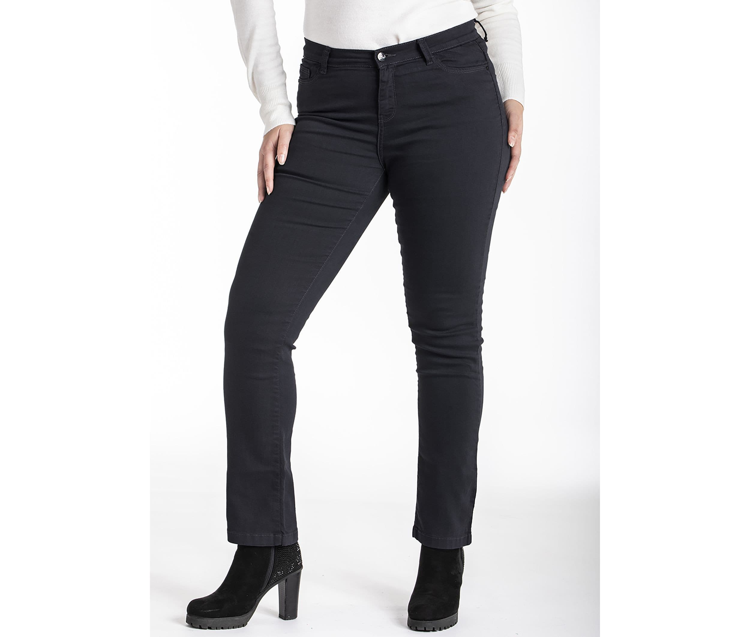 Jean taille haute BLACK