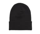 FLEXFIT HEAVYWEIGHT ORGANIC LONG BEANIE BLACK