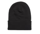 FLEXFIT HEAVYWEIGHT ORGANIC LONG BEANIE BLACK