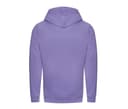 JUST HOODS Sweat col croisé DIGITAL LAVENDER