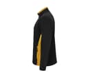 VELILLA VESTE POLAIRE BICOLORE BLACK / YELLOW