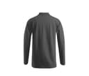 PROMODORO Polo homme manches longues 220 STEEL GRAY