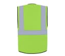 KORNTEX Gilet de sécurité multifonctionnel avec poches LIME GREEN