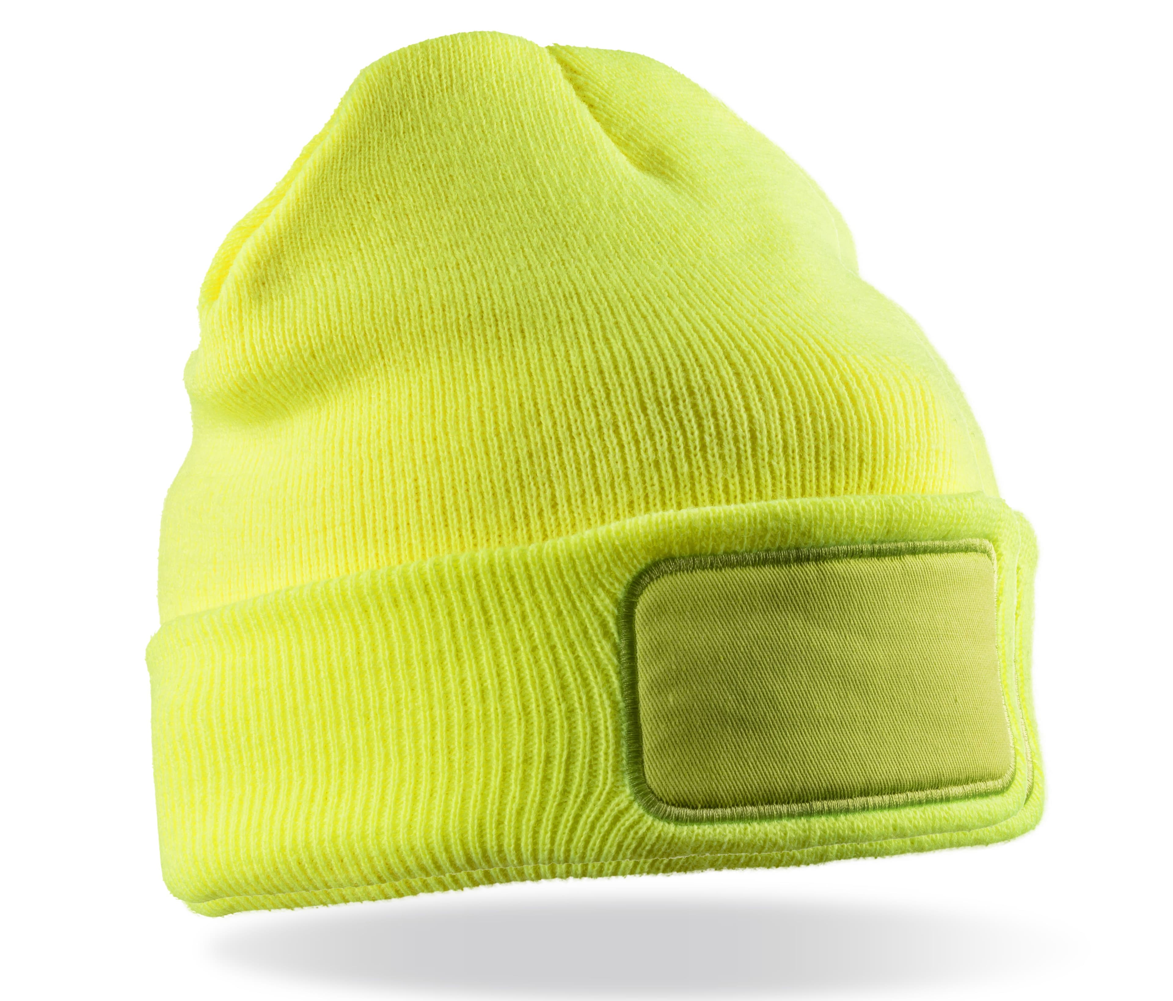 Bonnet Thinsulate™ en polyester recyclé FLUO YELLOW