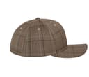 FLEXFIT Casquette motif prince de galles BROWN / KHAKI