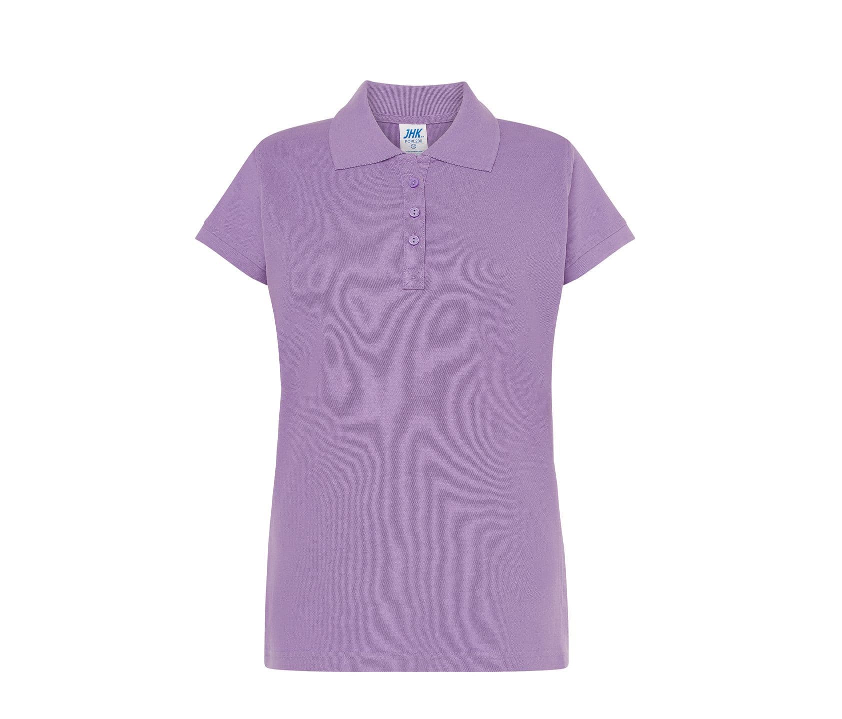 Polo piqué femme 200 LAVENDER