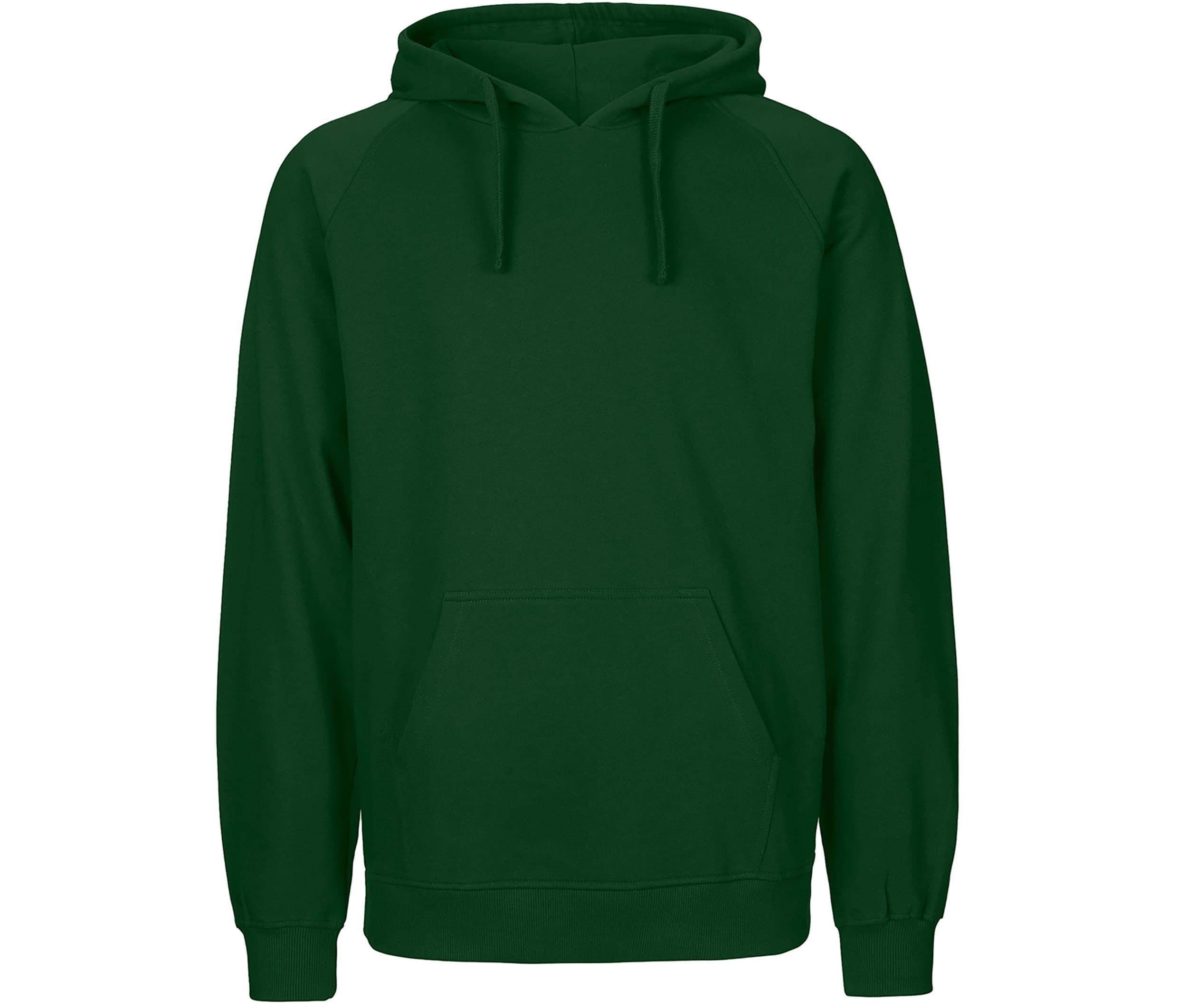 Sweat à capuche unisexe en coton Tiger BOTTLE GREEN