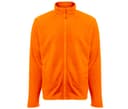 BLACK&MATCH Veste polaire homme zippée ORANGE
