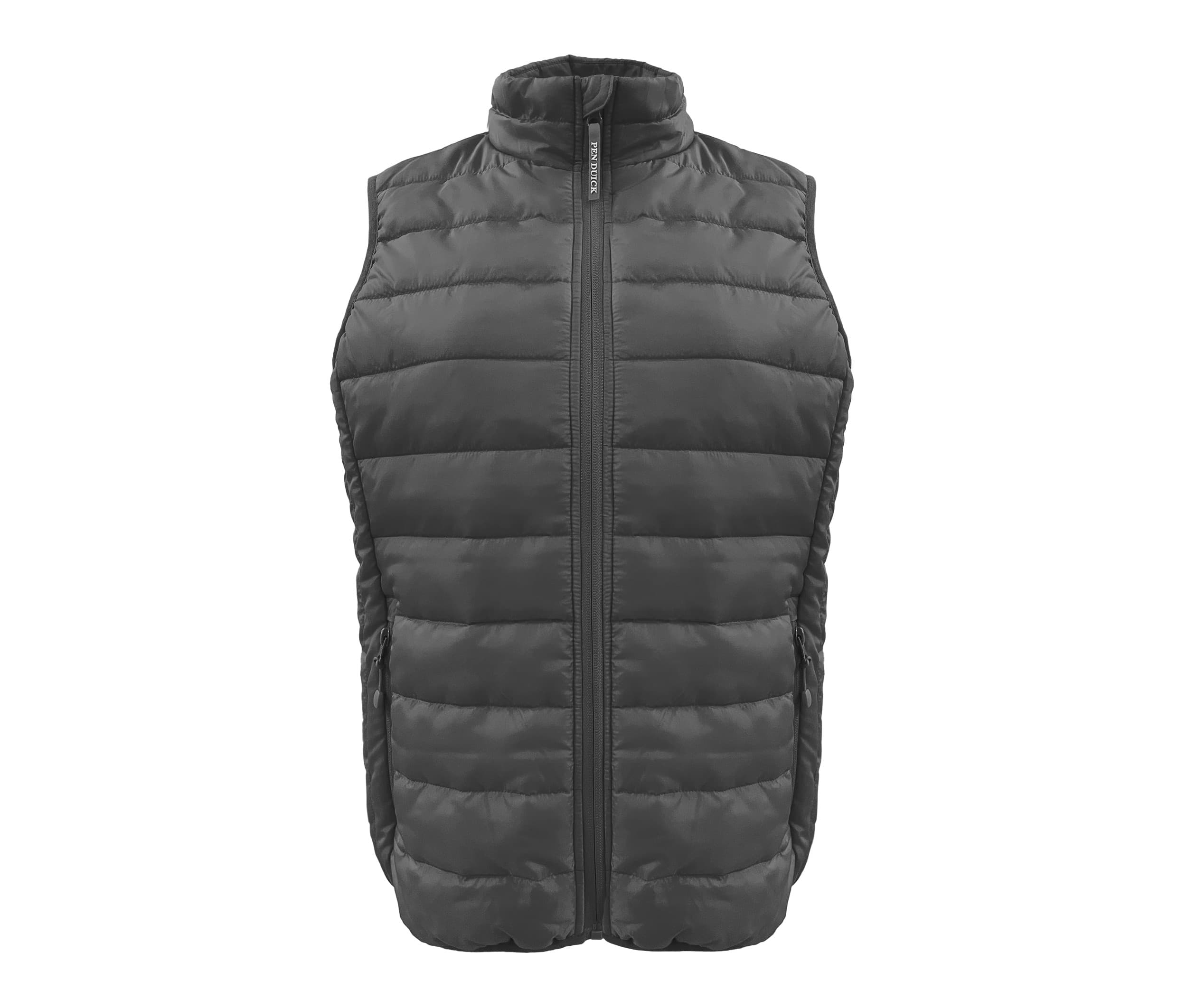 Bodywarmer femme  en  polyester recyclé ASPHALT