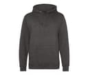 JUST HOODS Sweat à capuche lourd CHARCOAL