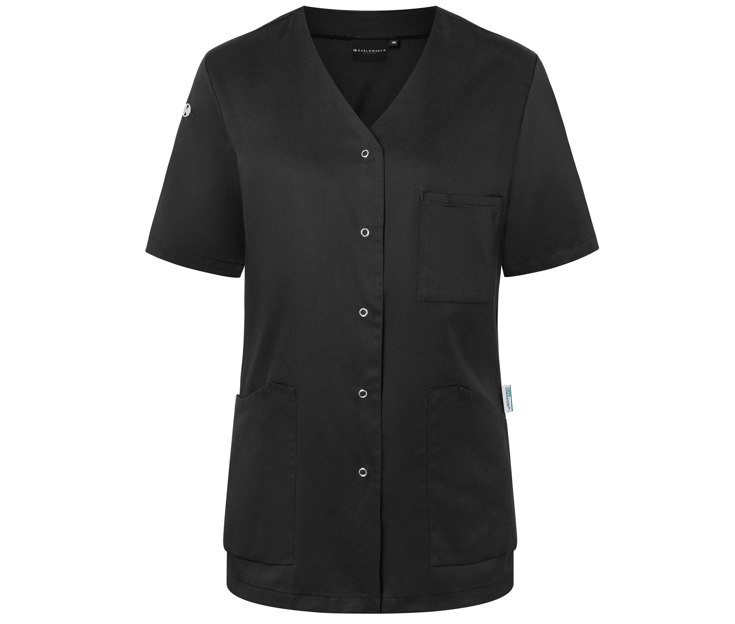 Tunique manches courtes femme BLACK