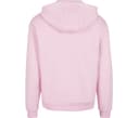 BUILD YOUR BRAND Sweat à capuche au toucher doux SOFT PINK