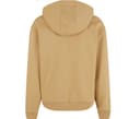 BUILD YOUR BRAND FLUFFY ZIP HOODY UNION BEIGE