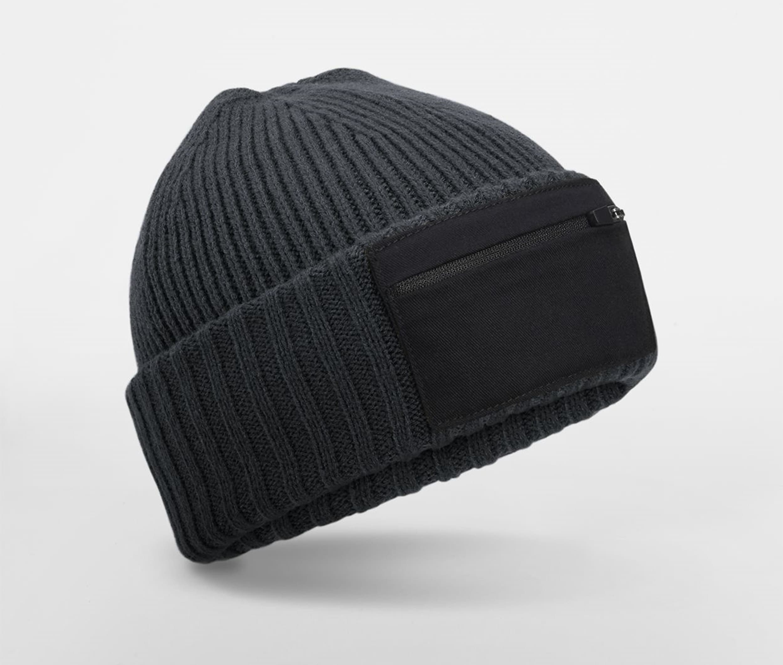 Bonnet avec poche GRAPHITE GREY/BLACK