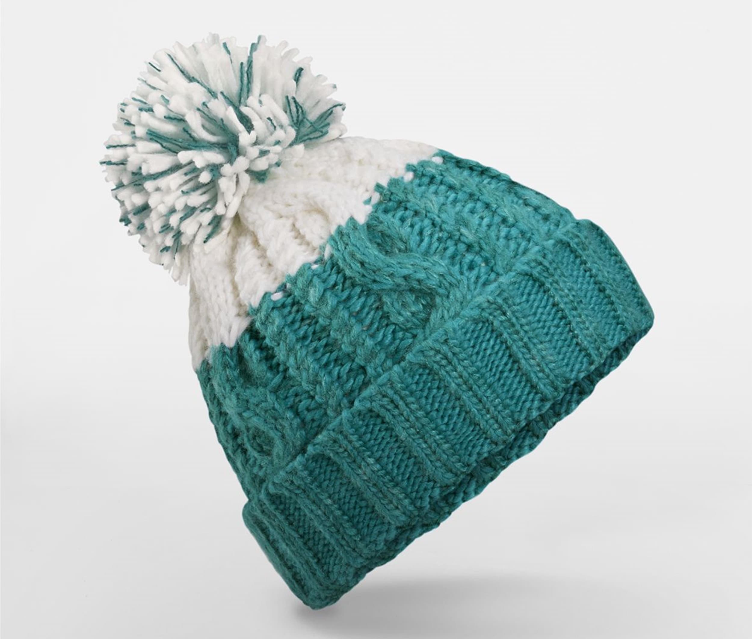 Bonnet Après EMERALD/SOFT WHITE