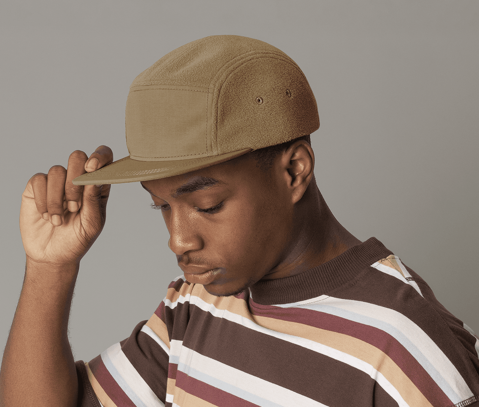 Casquette camper en polaire