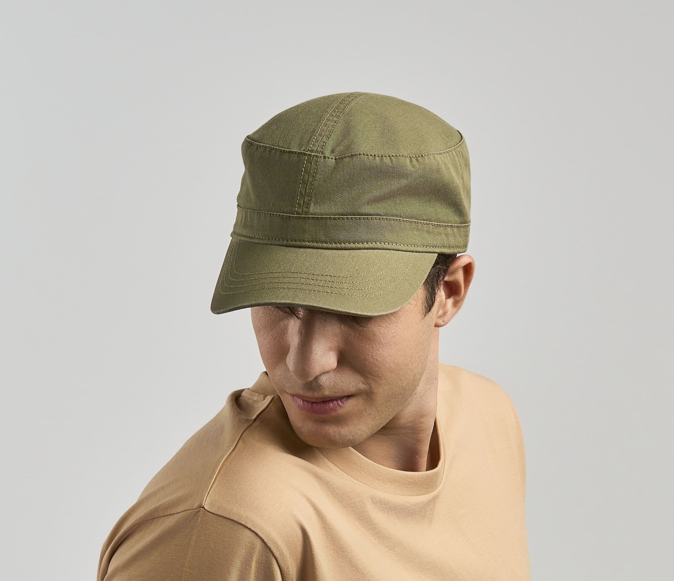 Casquette militaire délavée
