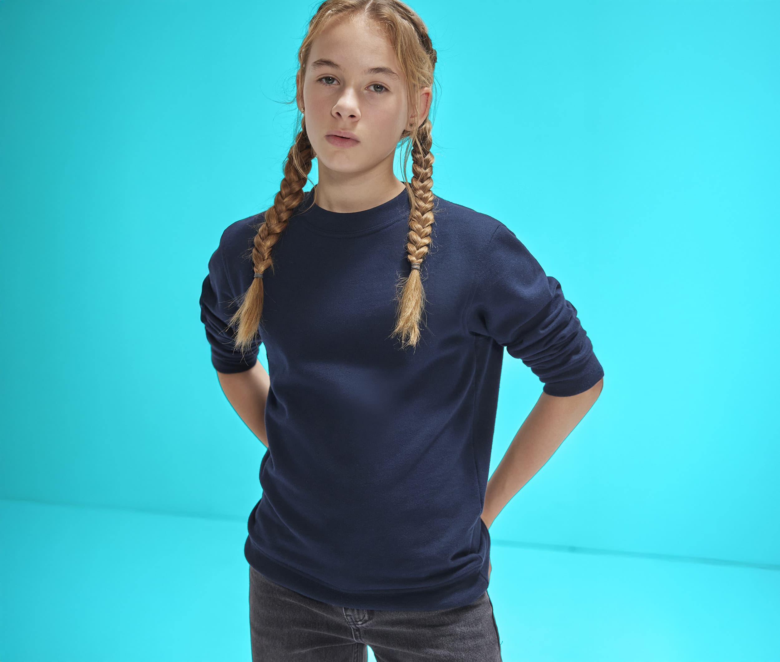 Sweat col rond unisexe