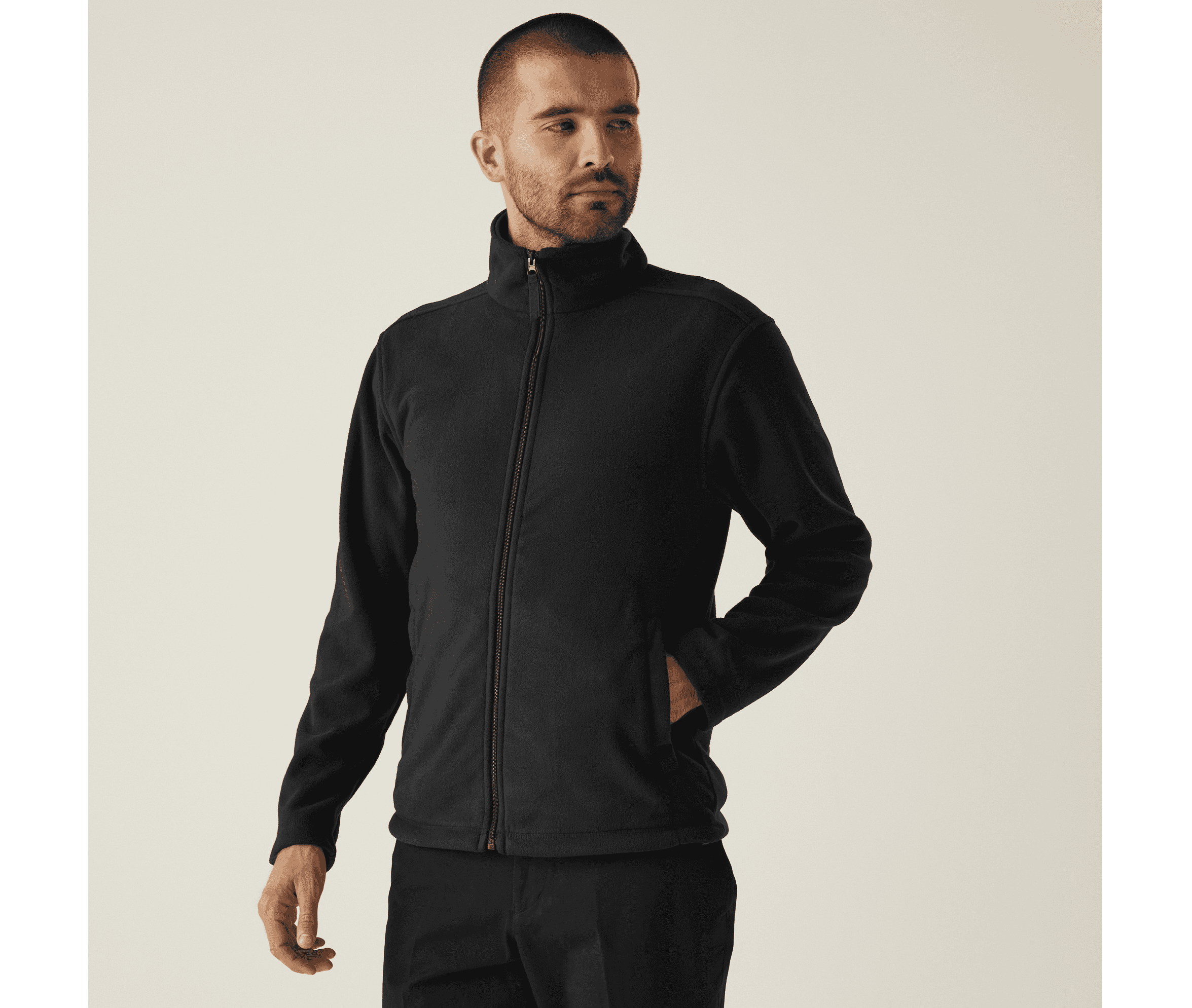 Veste micropolaire homme zippée