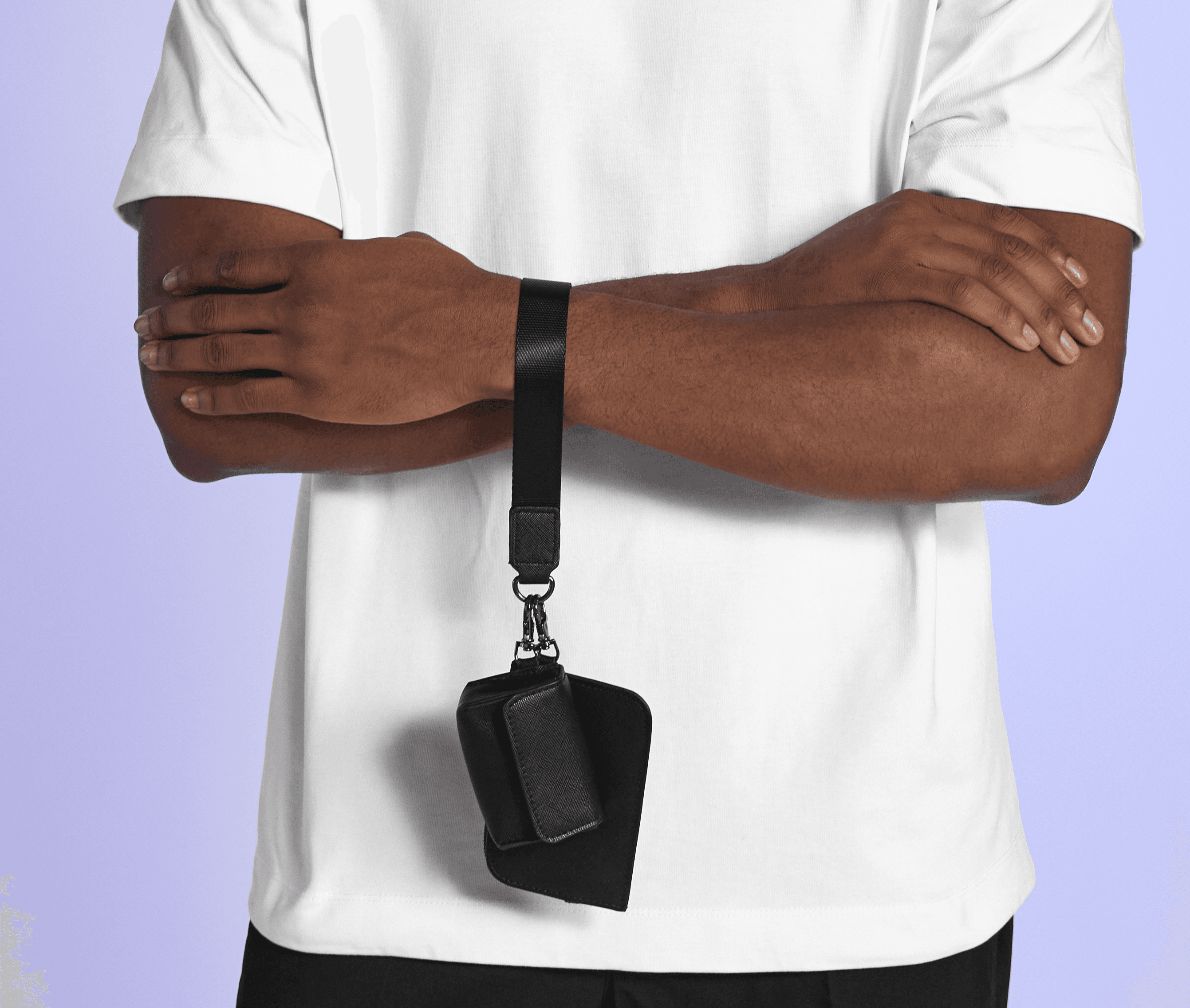 2 pochettes avec dragonne