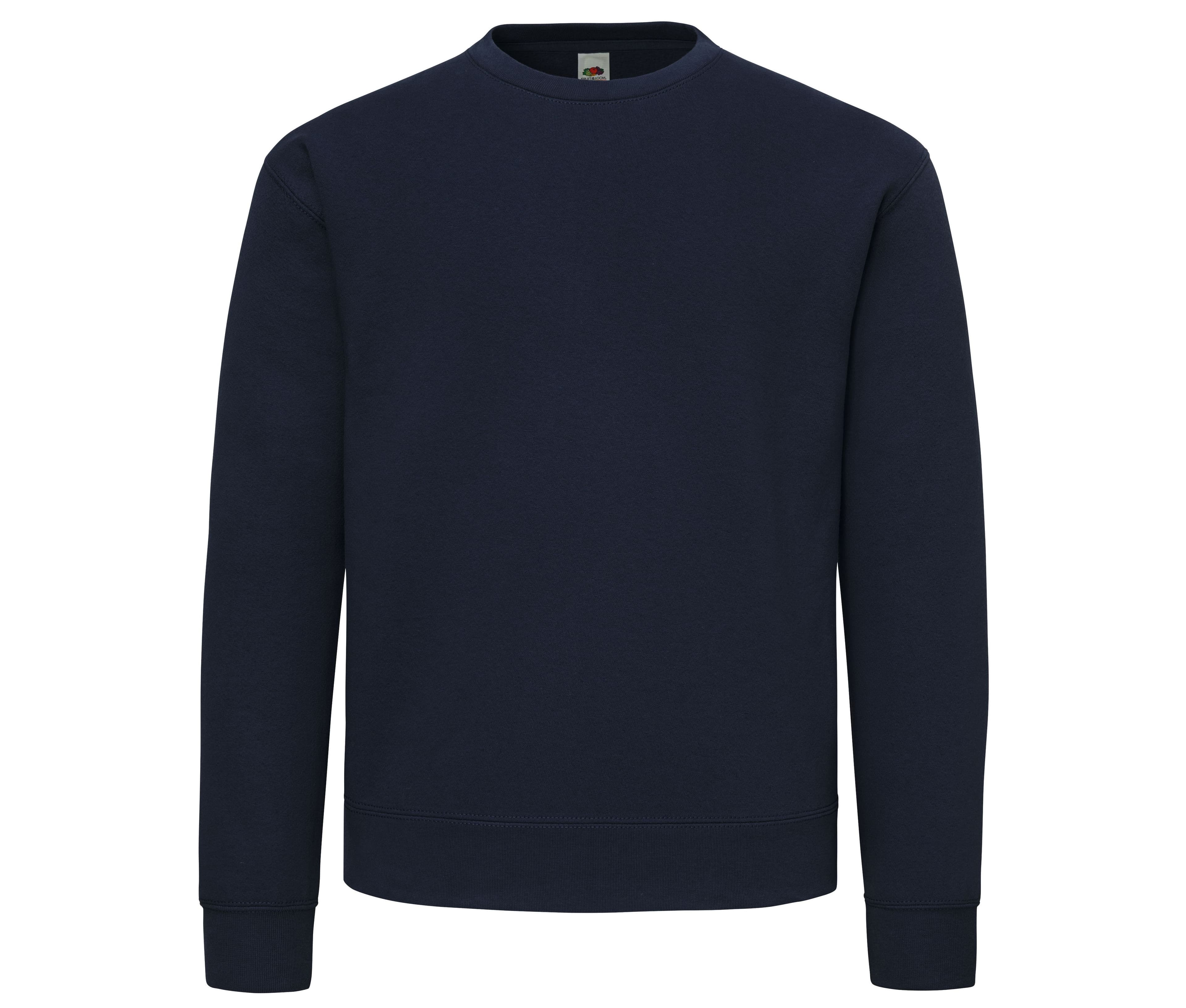 Sweat col rond lourd DEEP NAVY