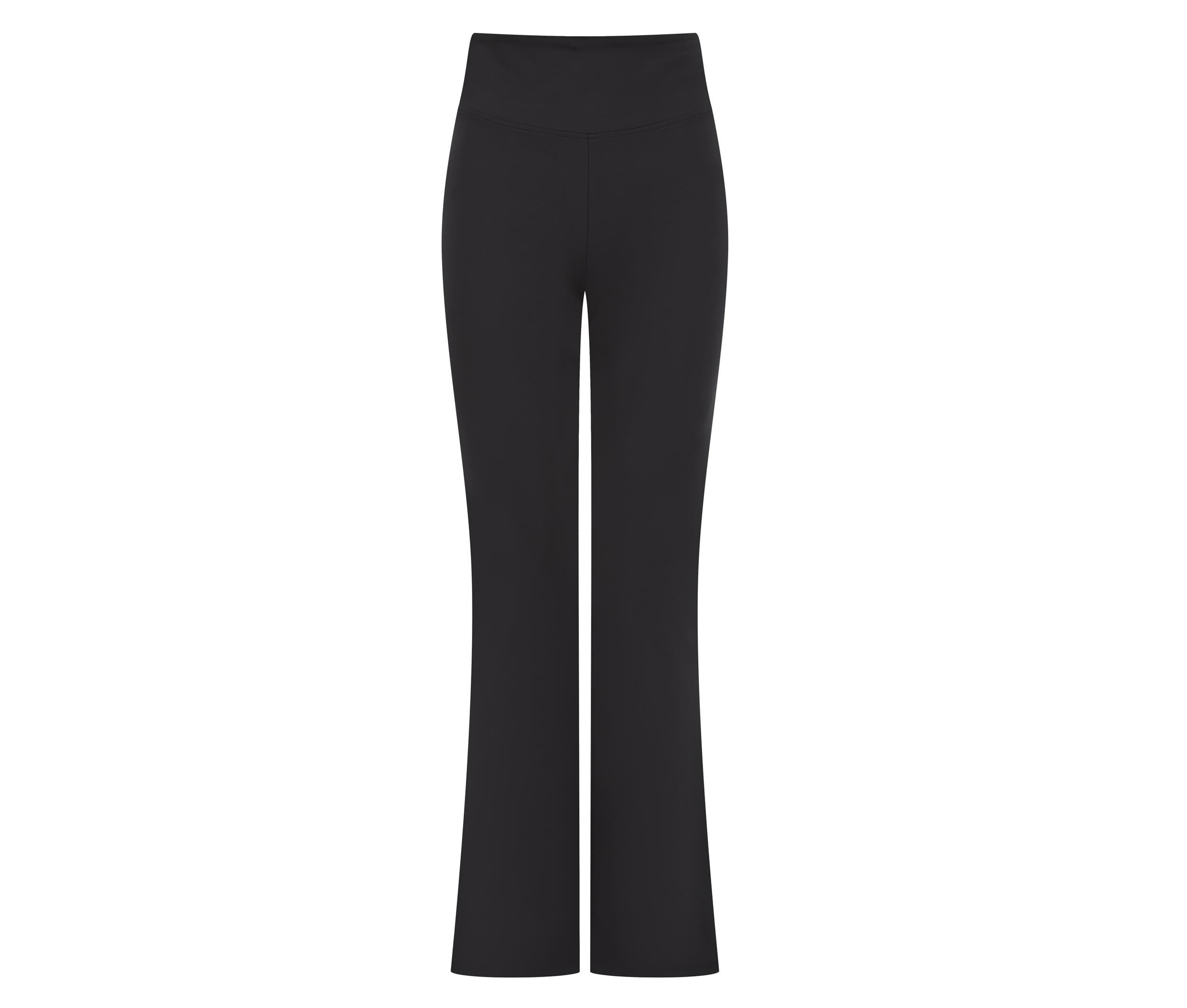 Leggings évasée pour femme BLACK