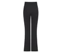 SF CLOTHING Leggings évasée pour femme BLACK