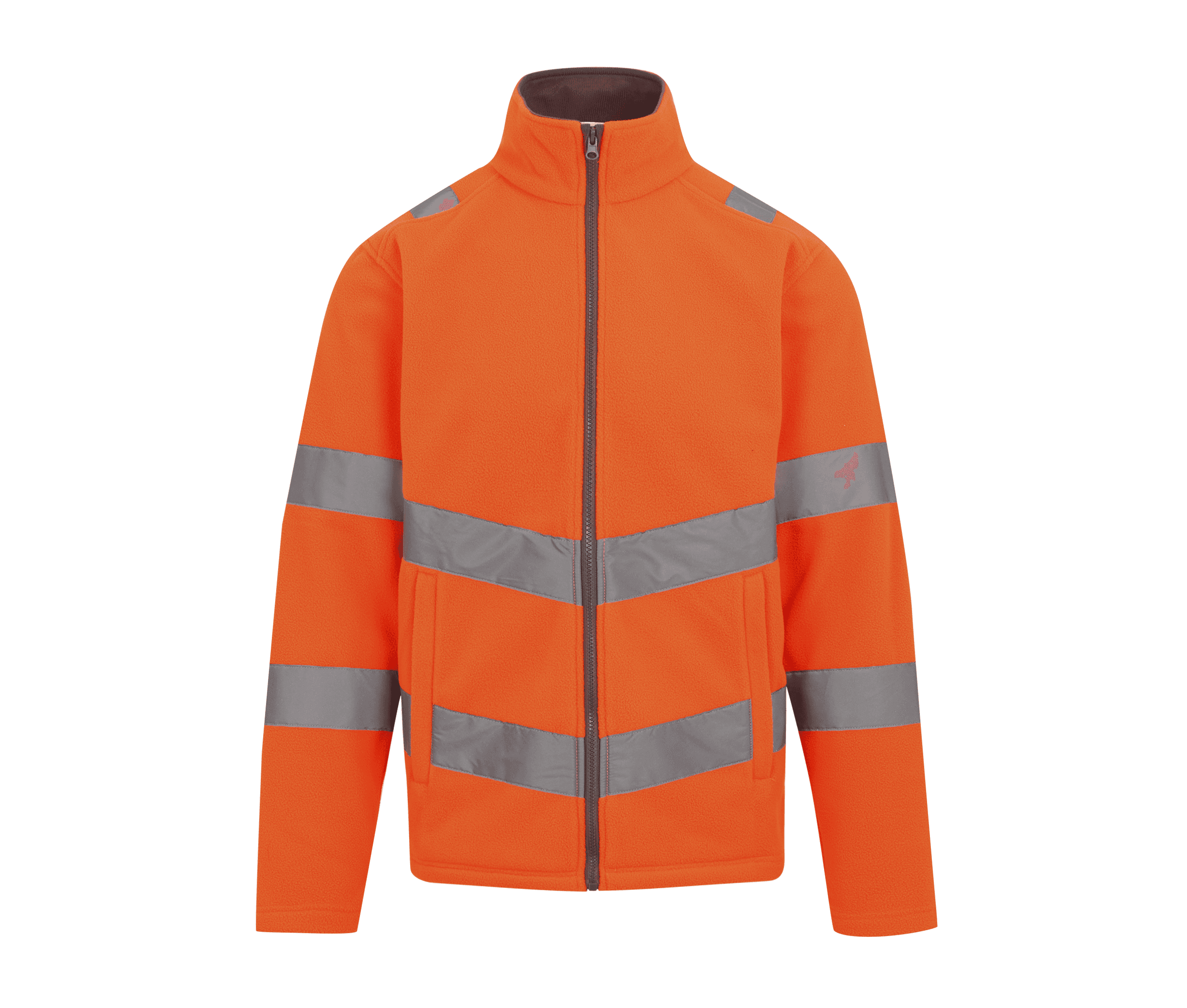 Veste polaire haute-visibilité ORANGE