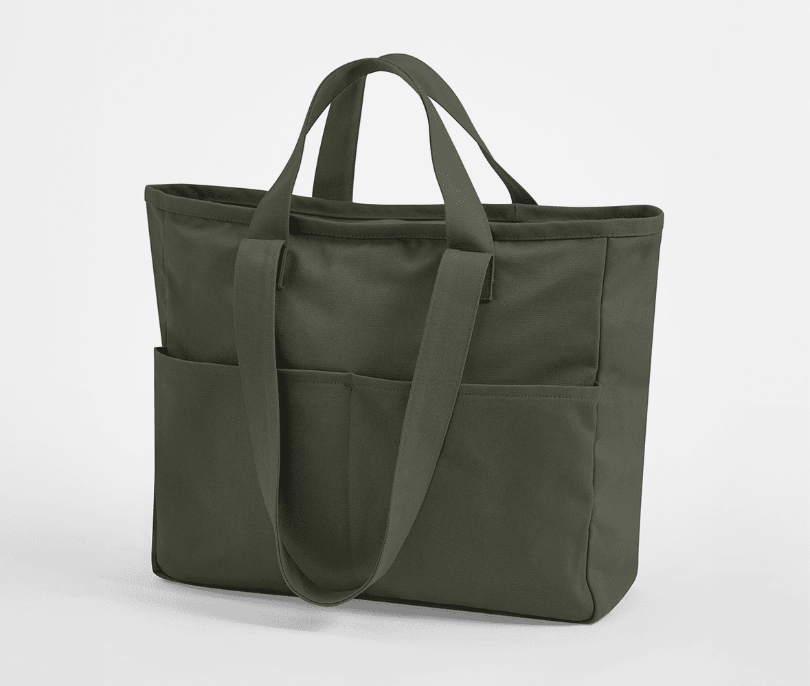 Sac shopping poche cargo OLIVE GREEN