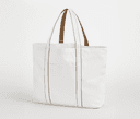 WESTFORD MILL Grand sac shopping fermeture magnétique SOFT WHITE/CARAMEL