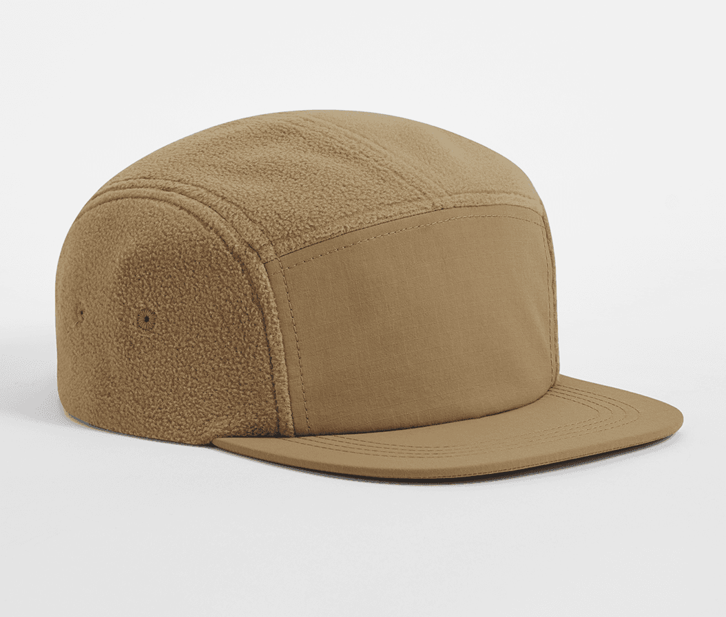 Casquette camper en polaire BISCUIT
