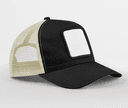 BEECHFIELD Casquette trucker avec empiècement BLACK/STONE