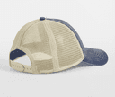 BEECHFIELD Casquette trucker 6 panneaux VINTAGE DENIM/STONE