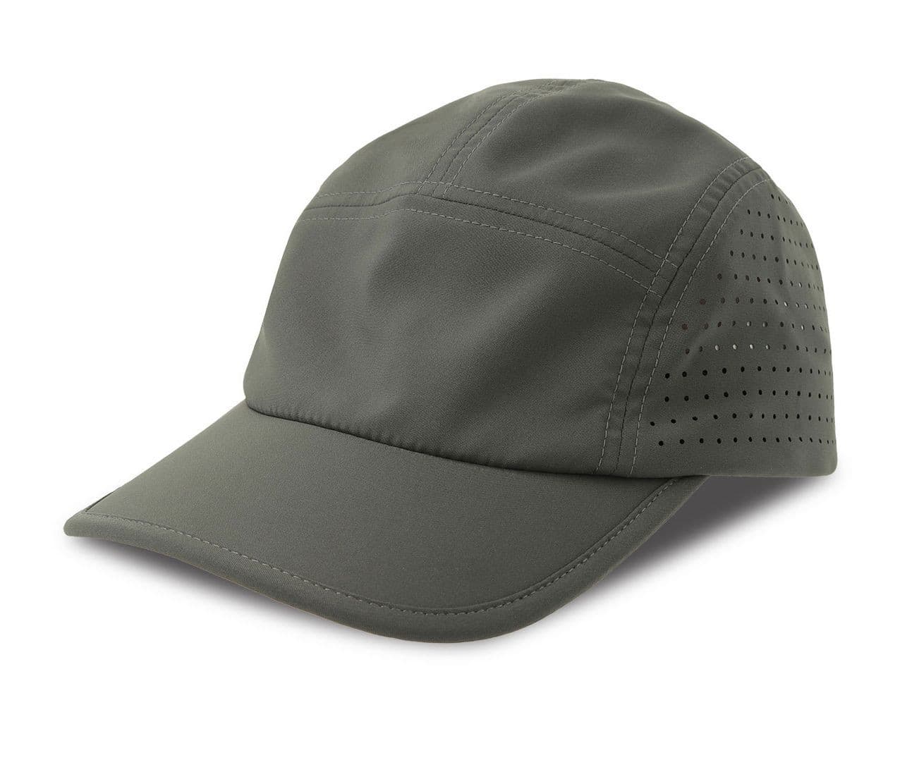 Casquette 5 pans ventilée DARK GREY