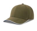 ATLANTIS HEADWEAR Casquette 6 pans contrastée OLIVE