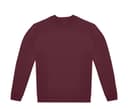 B&C Sweat col rond unisexe BURGUNDY