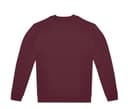 B&C Sweat col rond unisexe BURGUNDY