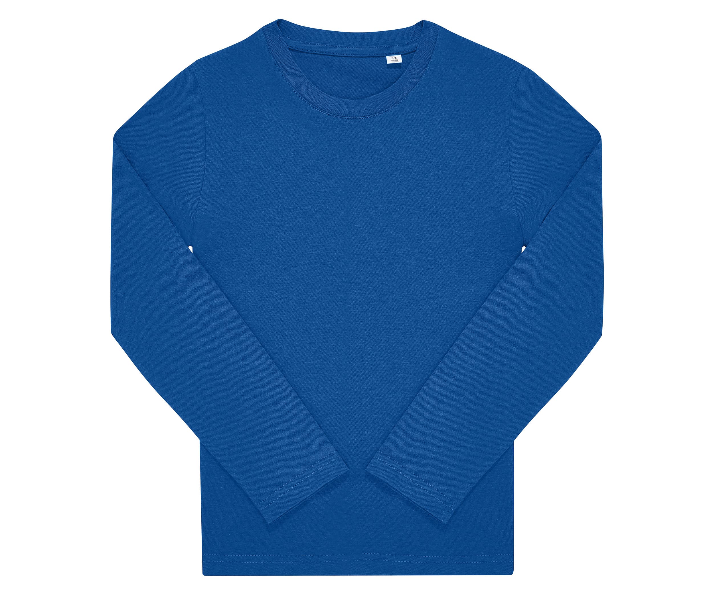 Tee-shirt manches longues enfant 150 ROYAL BLUE