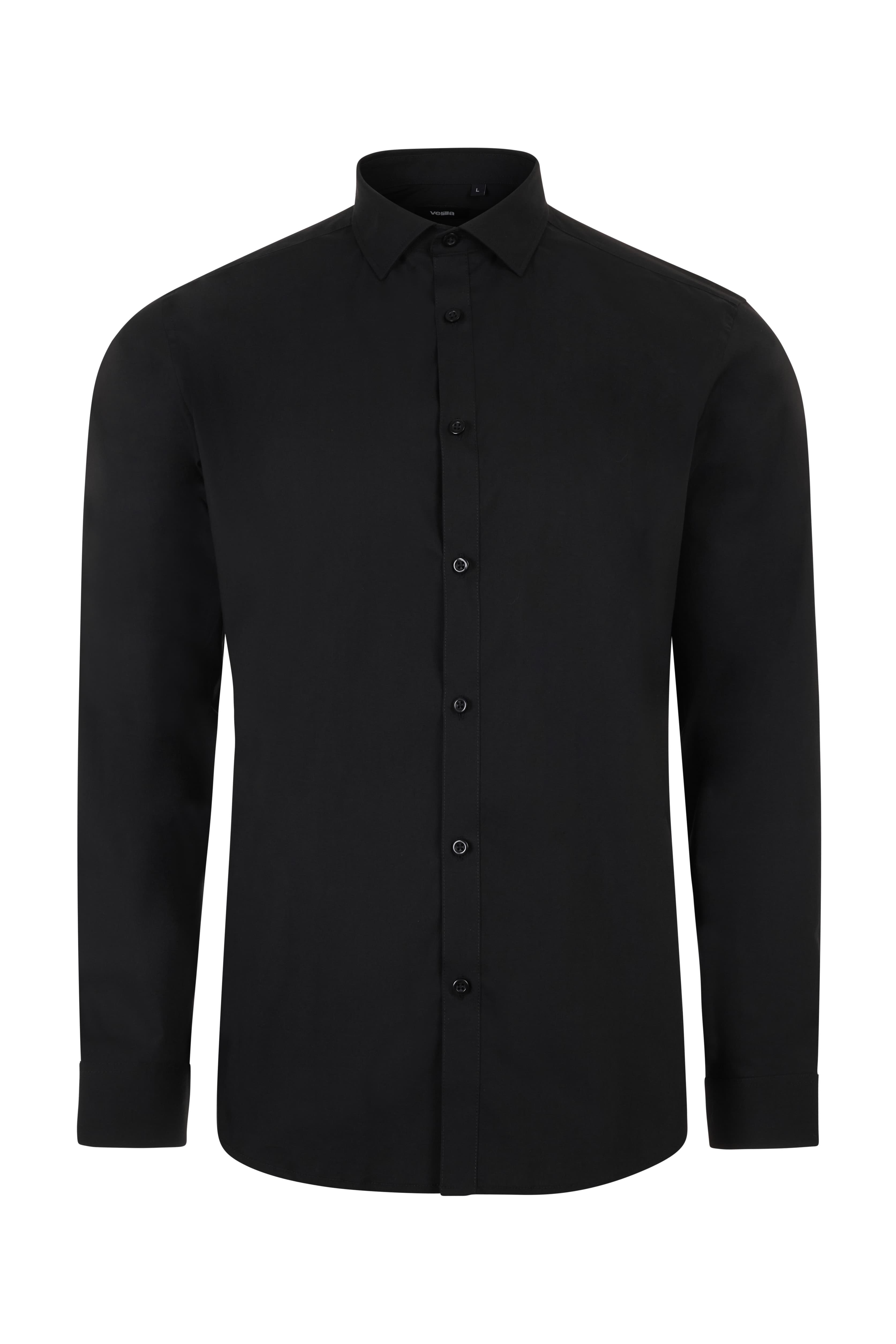 Chemise stretch ML homme BLACK