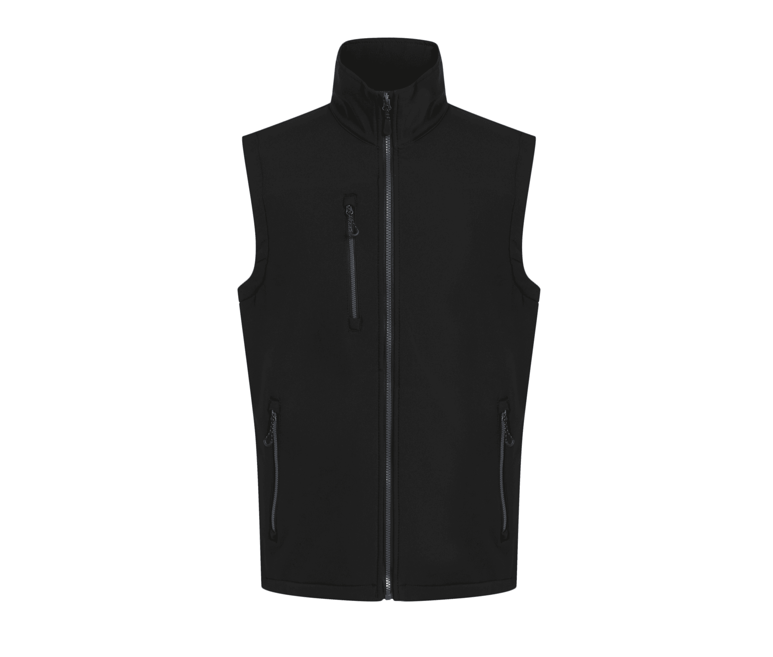 Bodywarmer Softshell 2 couches BLACK / SEAL GREY