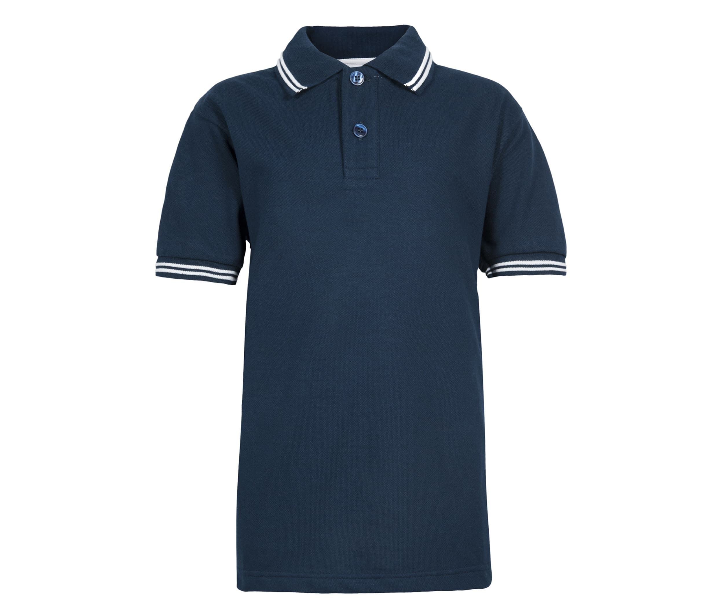 Polo manches courtes NAVY/WHITE