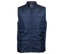 PEN DUICK Bodywarmer unisexe avec bord côte au col NAVY