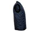 PEN DUICK Bodywarmer unisexe avec bord côte au col NAVY