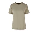 BUILD YOUR BRAND Tee-shirt oversize femme PALE OLIVE