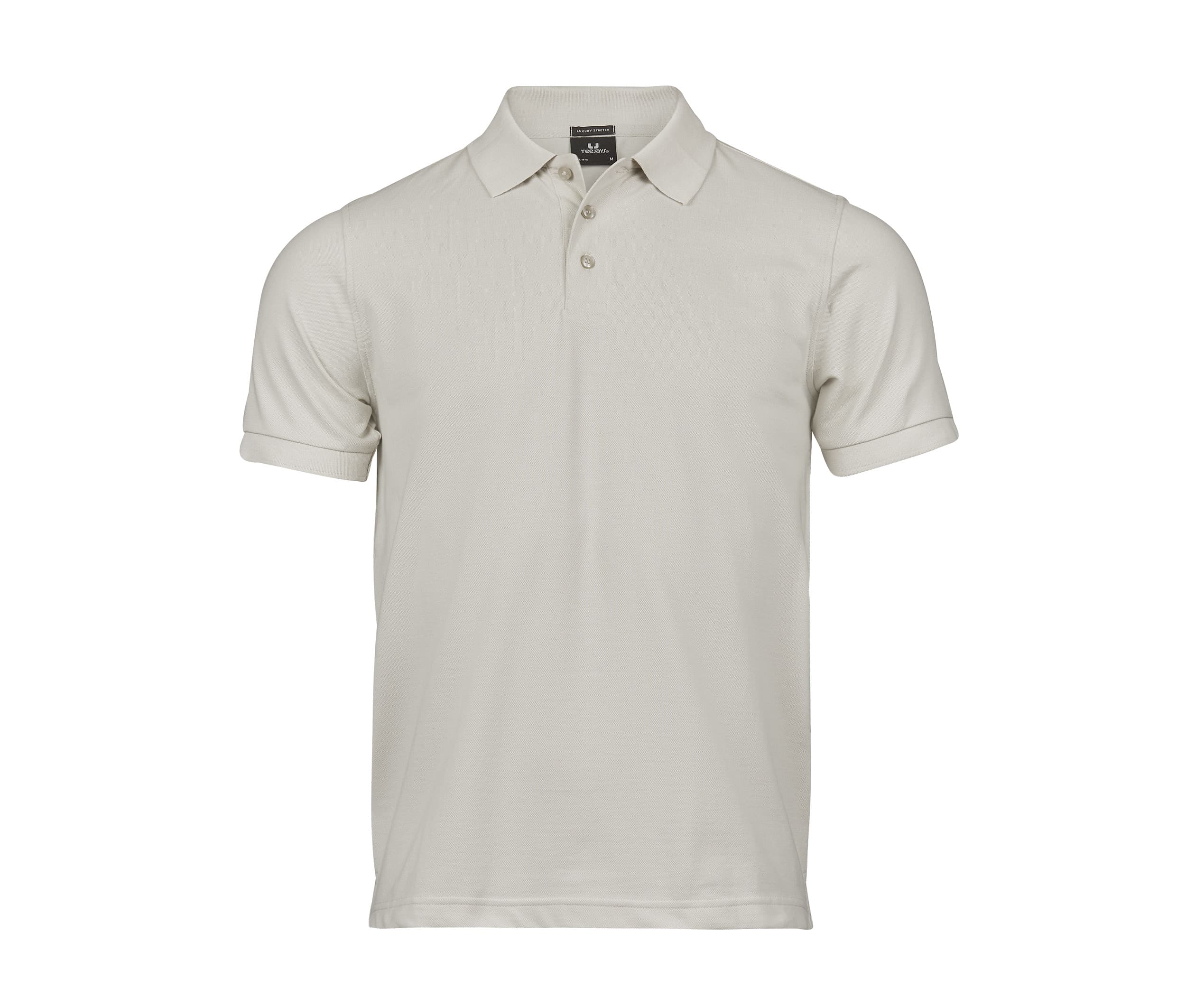 Polo stretch homme CEMENT